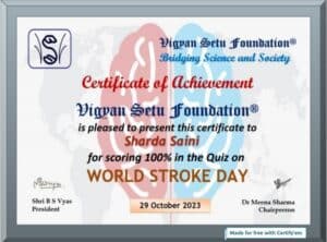 World Stroke Day 2023