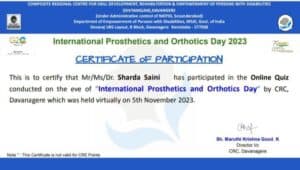 International Prosthetics and Orthotics Day 2023