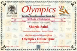 Online Quiz on International Olympic Day with Certificate