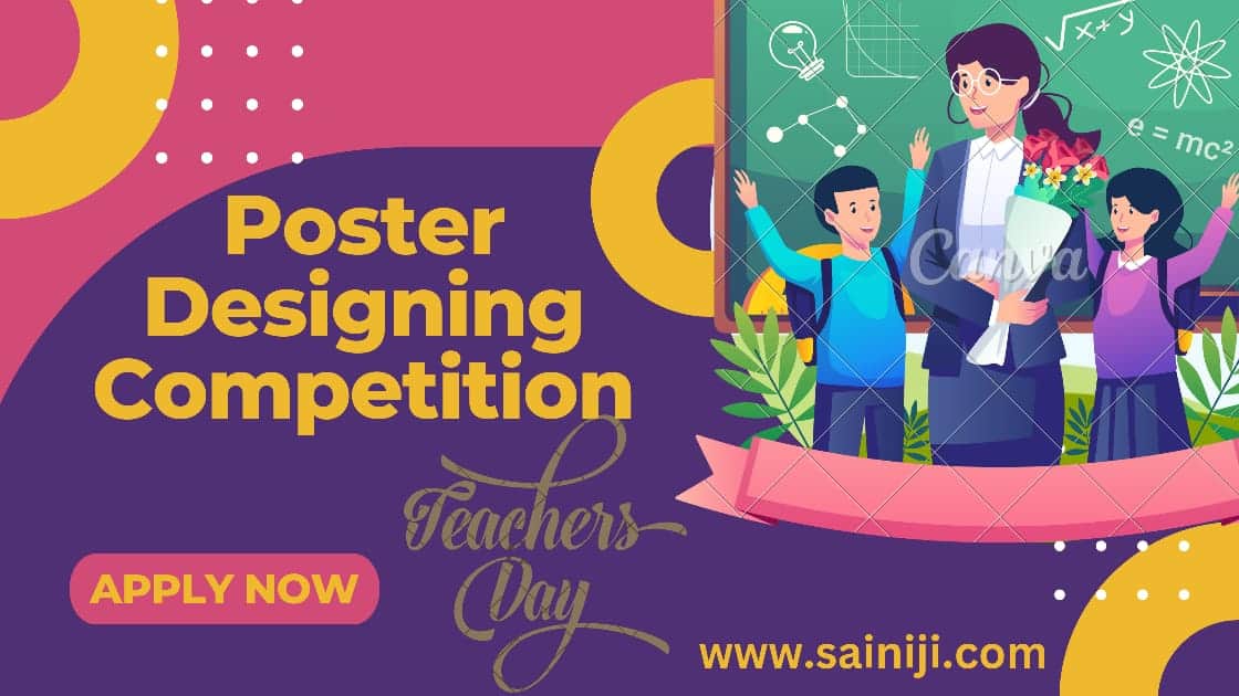 Poster Designing Competition on Teachers Day 2024