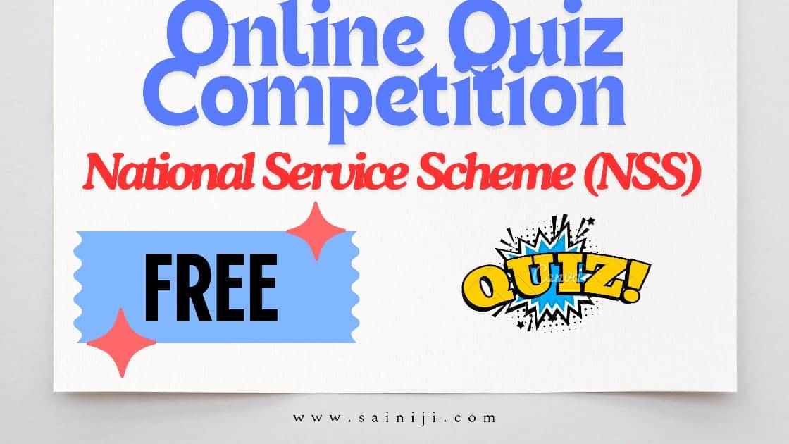 Online Quiz Competition on National Service Scheme [NSS]