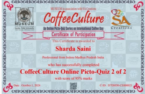 Quiz on International Coffee Day- CoffeeCulture with Certificate