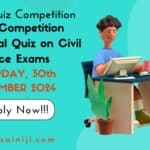 Online Competition Motivational Quiz on Civil Service Exams