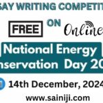 Essay Writing Competition National Energy Conservation Day 2024