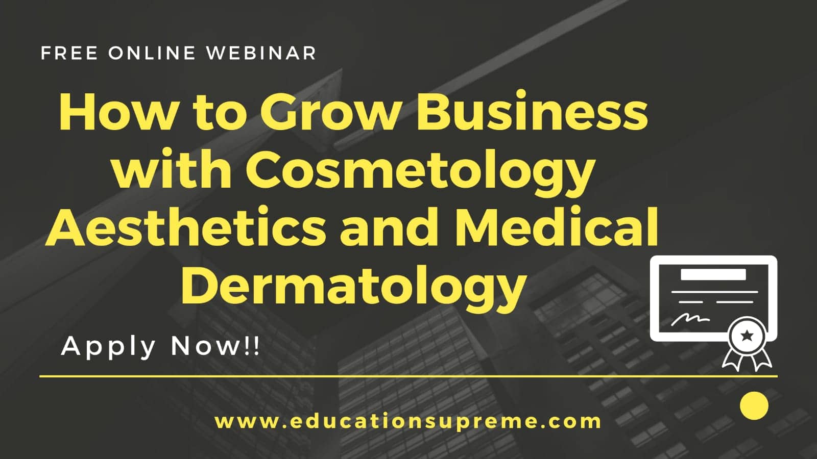 How to Grow Business with Cosmetology and Medical Dermatology