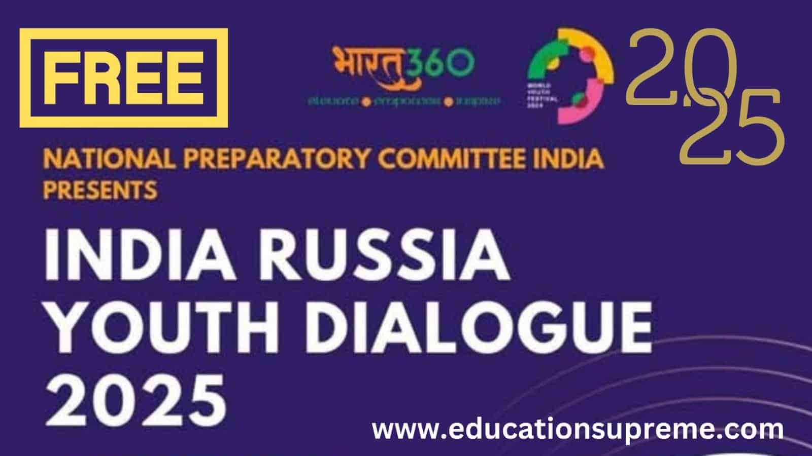 India-Russia Youth Dialogue 2025 Webinar Online.